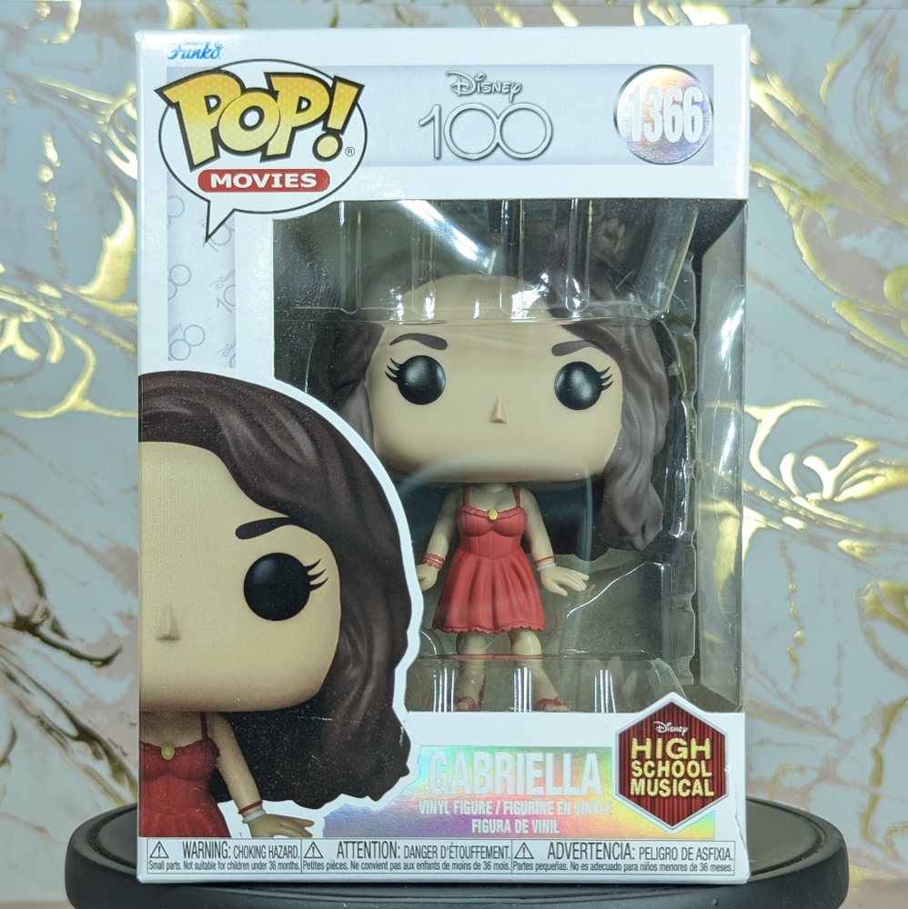 Funko Pop! Movies Gabriella 1366 in Red Dress, Minor Box Damage On Front